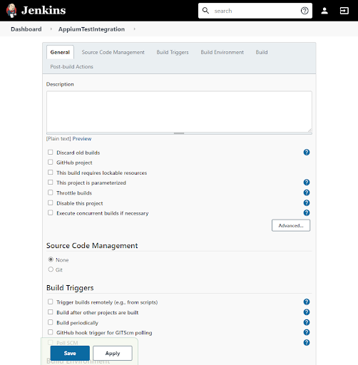 11 Jenkins Dashboard