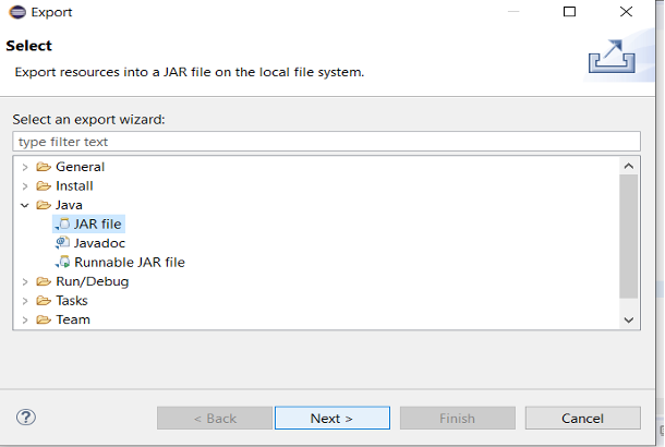 jar folder file