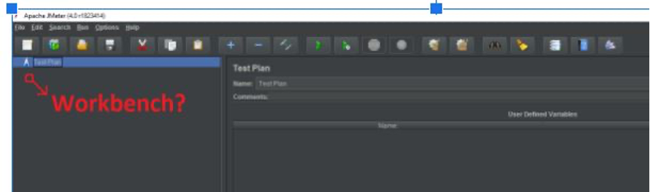 workbench screenshot