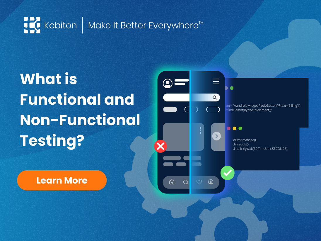 What is Functional and Non-Functional Testing